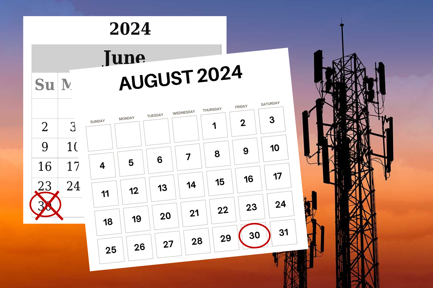 3g august 2024 deadline
