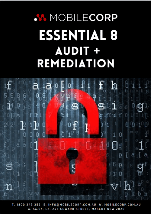 Essential 8 Audit + Remediation Brochure Cover