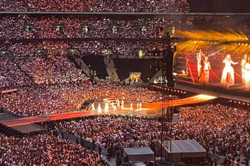 Taylor Swift concert at Wembley Stadium, London