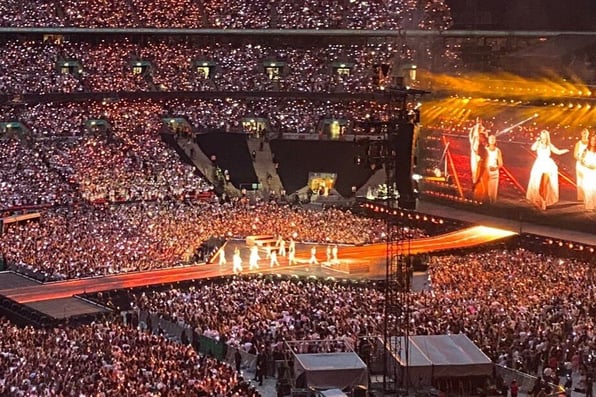 Taylor Swift concert at Wembley Stadium, London