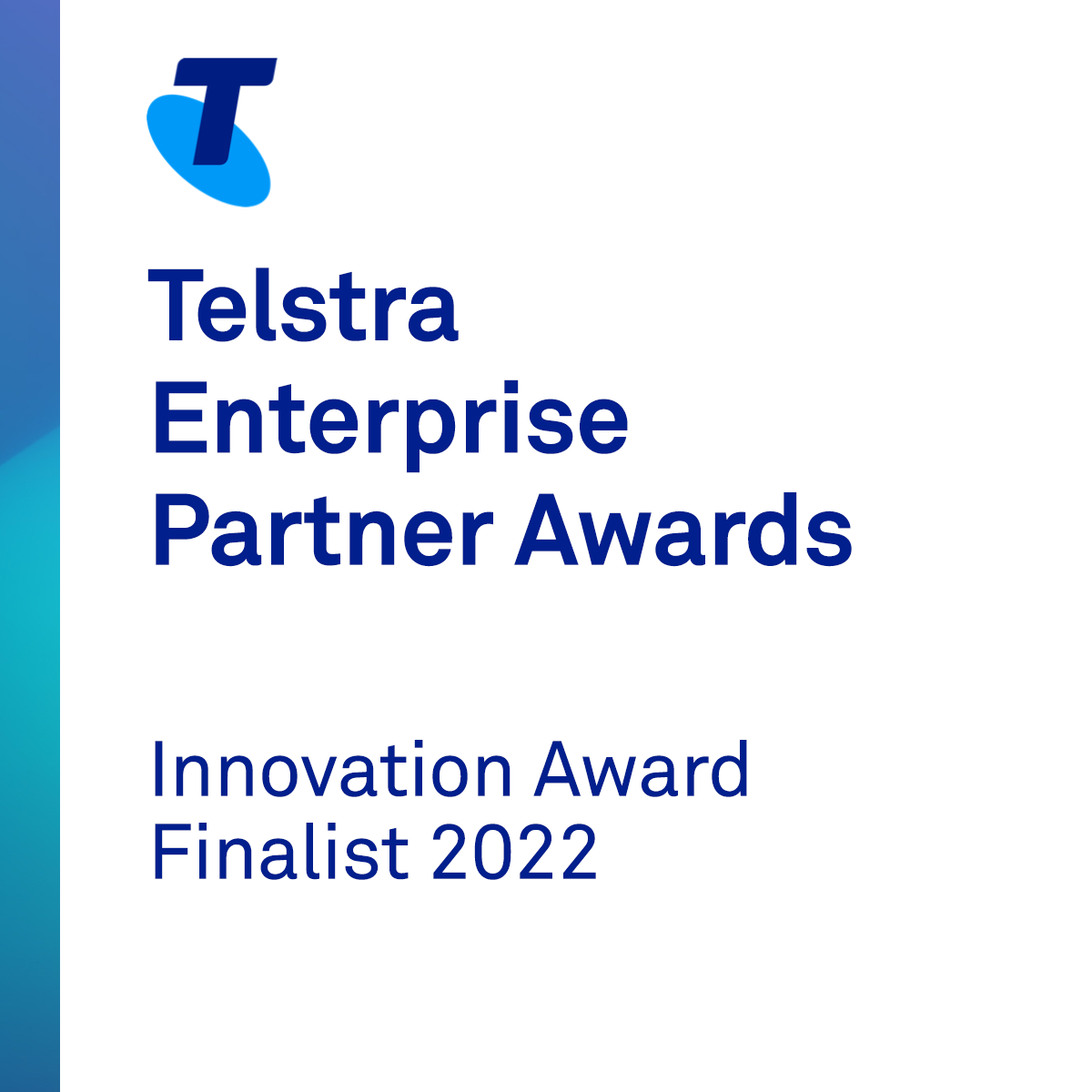 Telstra Enterprise Innovation Award 2022 - Finalist - social-1