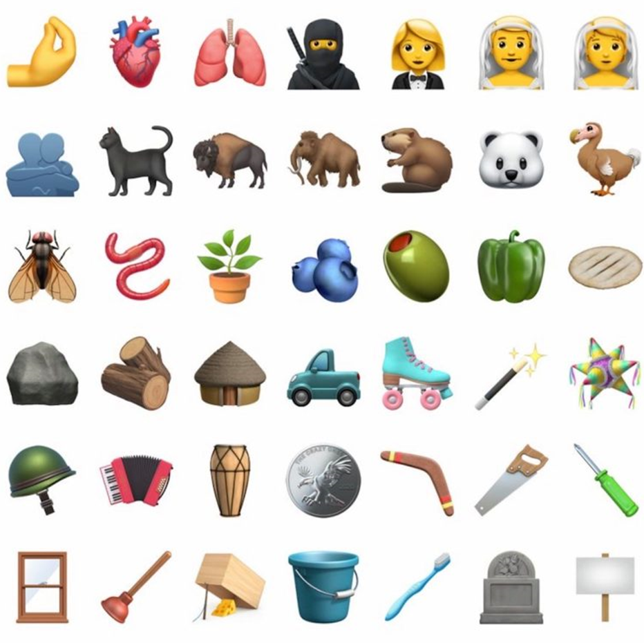 animal emojis on iphone